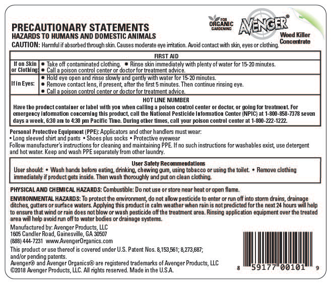 Avenger® Weed Killer Concentrate 32 oz. Avenger® Organics