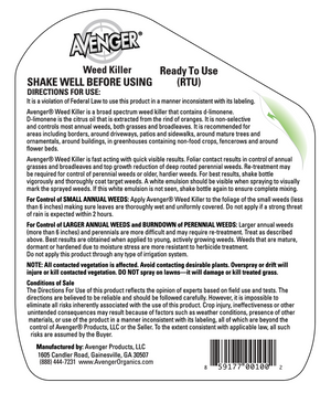 
                  
                    Load image into Gallery viewer, Avenger® | Weed Killer | Ready-To-Use | 24 oz. (2-Pack)
                  
                