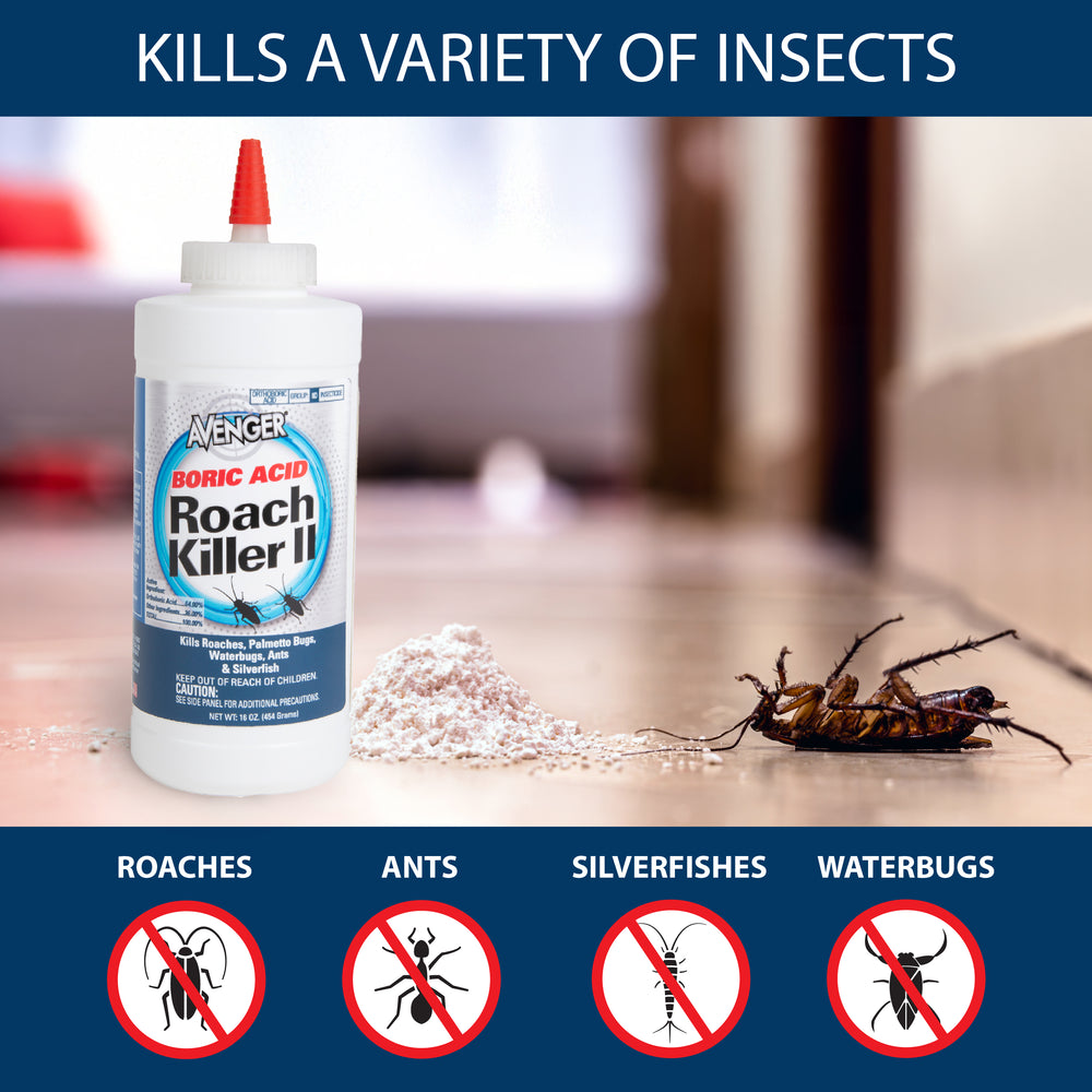 tobacco dust for roaches Harris 16 oz. Roach Powder and Roach Trap Value Pack HRP-16VP Safe for use indoors and outdoors on furniture Avenger 5oz Roach Killer II