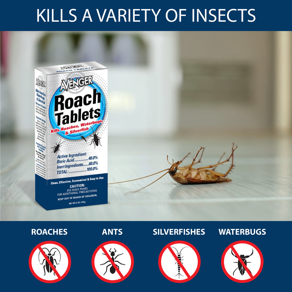 
                  
                    Load image into Gallery viewer, Avenger Roach Killer Tablets 6oz
                  
                