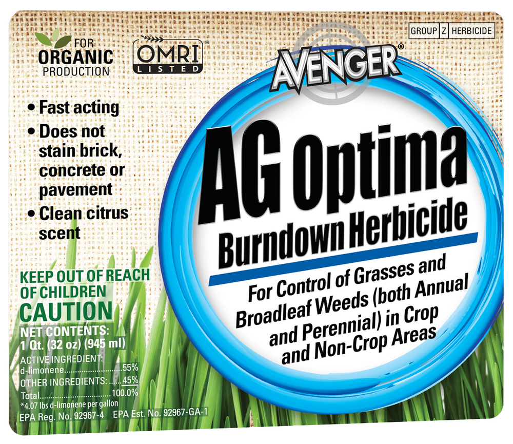 optima herbicide Avenger® | AG Optima Burndown Herbicide | Concentrate