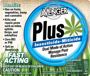
                  
                    Load image into Gallery viewer, Avenger® | Plus | Insecticide - Miticide | 32 oz.
                  
                