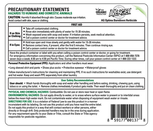 blazer herbicide active ingredient Avenger® | AG Optima Burndown Herbicide | Concentrate